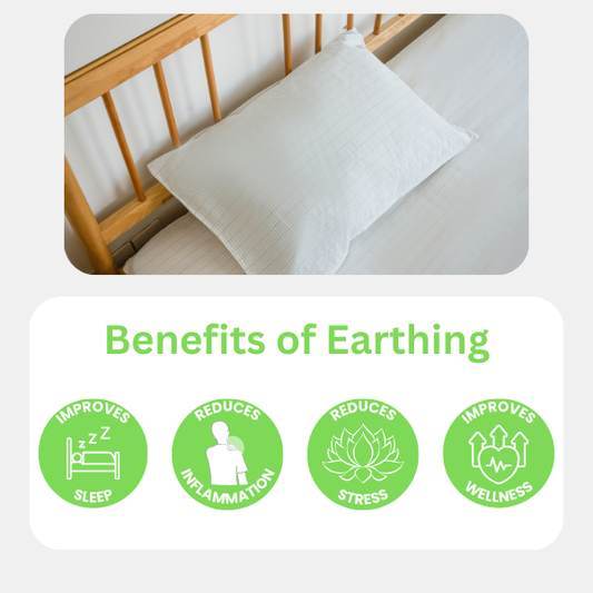 Naturalive Fitted Earthing Bed Sheet