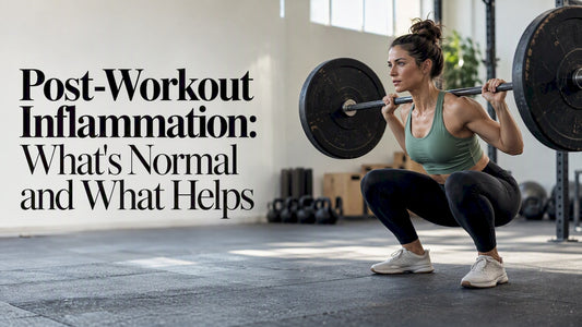 Athlete lowering into a squat